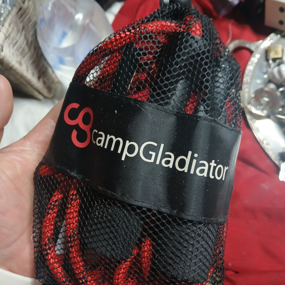 Red and Black Fitness Rope